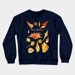 Sea Shells Protect Our Beautiful Wildlifes Crewneck Sweatshirt